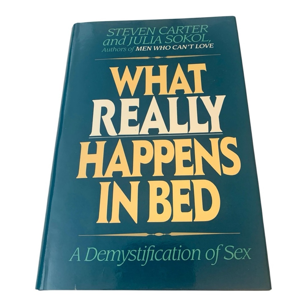 5/$25 VTG 1989 What Really Happens in Bed - A Demystification of Sex Hardcover